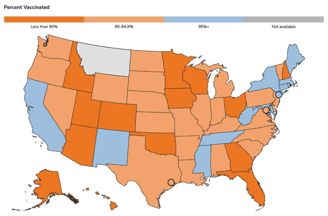 Measles: High Contagion and the Critical Role of Vaccination